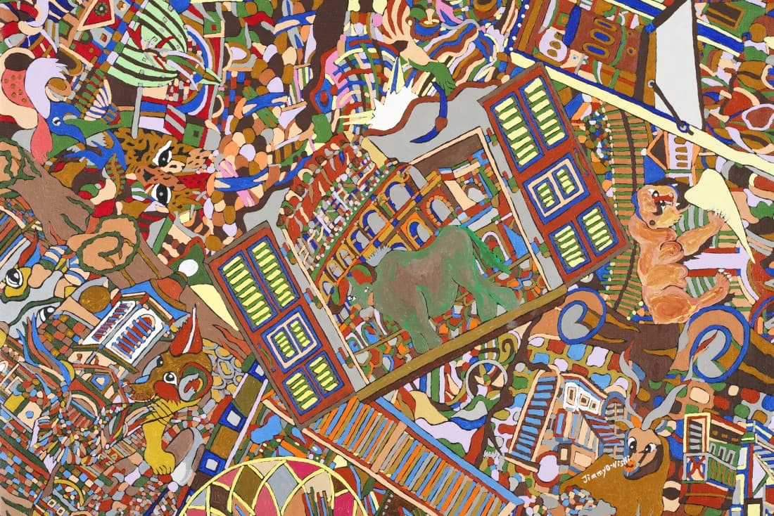 ジミー大西「ローマ」複製画