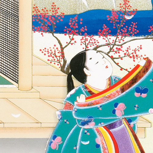 源氏物語 屏風 「薄雲」 | 京都の美術印刷ならサンエムカラー