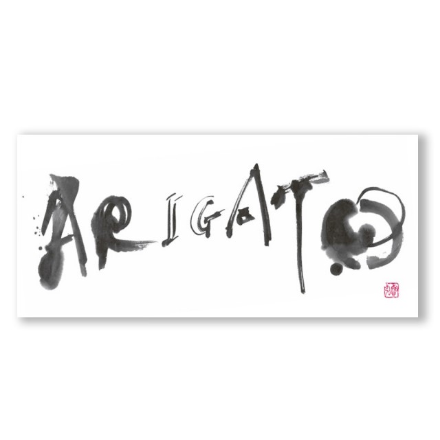 Maaya Wakasugi ARIGATOプロジェクト ポストカード